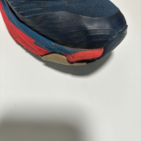 Hoka One One Torrent 2 Mens 10.5 Trail Running Shoes Moonlit Ocean Risk Red - Picture 6 of 12